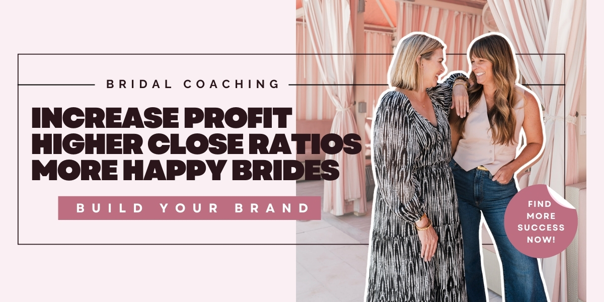 Coaching for bridal boutique businesses